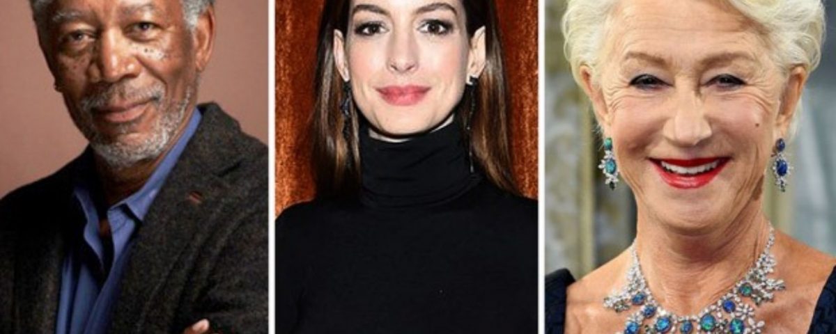 Morgan Freeman, Anne Hathaway y Helen Mirren. Serie