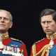 Príncipe Philip junto al Príncipe Charles